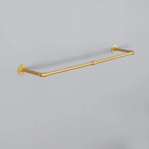 Miniatura 7 de Perchero industrial para ropa de tubería montado en la pared, estante de ropa vintage al por menor, estante de ropa, perchero de metal comercial