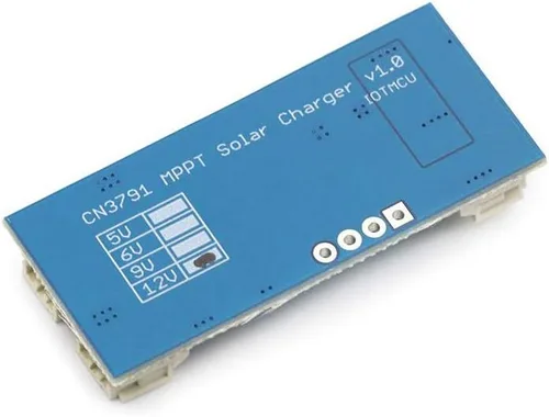Miniatura 2 de Taidacent CN3791 Cargadores solares MPPT cargador de batería solar 6V 12V MPPT controlador de carga solar 3.7V 4.2V 2A Li módulo de placa de carga