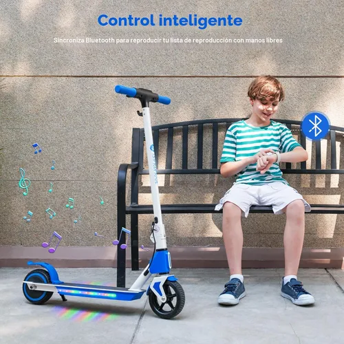 Miniatura 5 de isinwheel Electric Scooter for Kids Ages 6-14, 200W/250W Foldable Kids Electric Scooter with 3 Speeds (5/8/12 Mph), Adjusrable Handerbar, Dual 200W