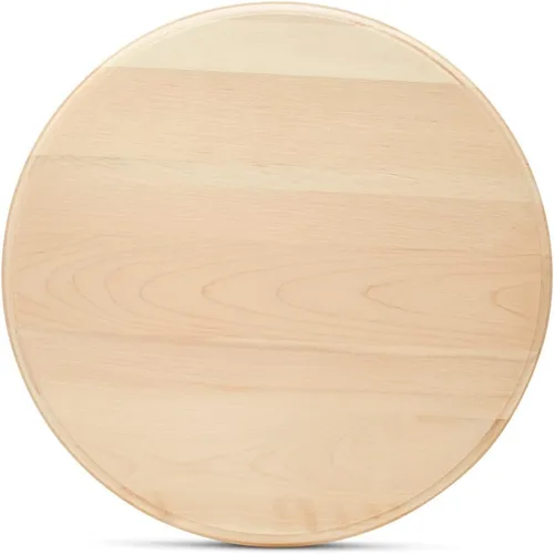 Miniatura 12 de Placa de madera rectangular de 12.7 cm, 2 piezas con borde biselado y esquinas recortadas, placa de madera sin acabar, piezas en blanco de madera