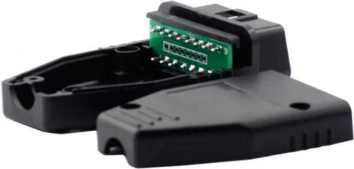 Miniatura 5 de Auto Car OBD2 - Conector de 16 pines, adaptador de conector macho de 16 pines, enchufe macho estándar de 16 pines, carcasa OBD, herramienta de Negro