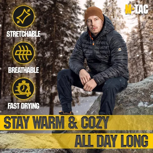 Miniatura 2 de M-Tac Gorra de reloj de forro polar - Gorro táctico de invierno con Slimtex