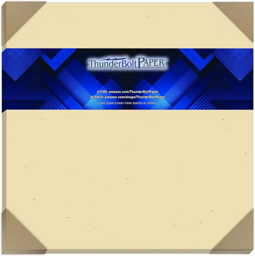 Miniatura 10 de 200 hojas Earthy de balsa Fibra 80 # Cover Paper – 3" x 5" (3 x 5 inches) photo card frame Tamaño Tarjeta de – 80 Lb/libra Peso – Papel Grueso