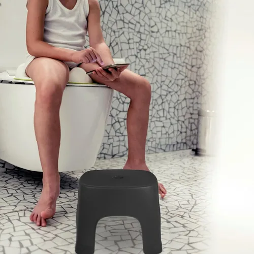 Miniatura 6 de Holibanna Taburete de plástico para baño para baño, taburete para baño, cambiador de zapatos, taburete de pesca para el hogar