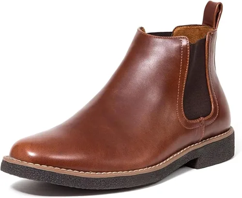 Deer Stags - Botas de estilo informal, cómodo y de Chelsea o Rockland con espuma viscoelástica para hombre