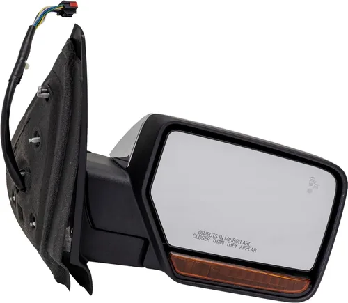 Garage-Pro Espejo con calefacción eléctrica del lado del pasajero para Ford Expedition 2015-2017 Power Fold con luz de señal, luz de punto ciego,
