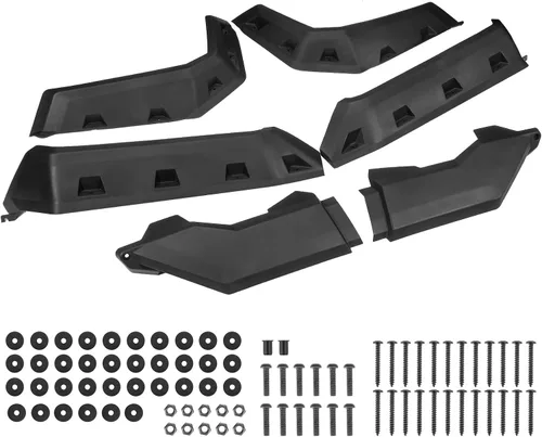 Miniatura 9 de KEMIMOTO Guardabarros compatibles con Can Am Defender HD 5/HD8/HD10 y Defender MAX 2016-2026, protectores de barro extendidos delanteros y traseros