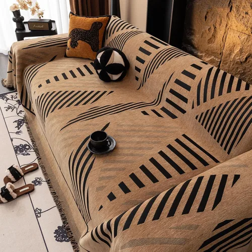 Miniatura 237 de VClife Fundas de sofá bohemio de felpilla para sofá seccional, fundas de sofá suaves y antideslizantes para sofá de 2 cojines, protector de muebles