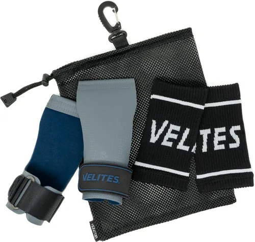 Miniatura 8 de Velites I Guantes Ultra Quad libres de magnesio I Manoplas para levantamiento de pesas I para entrenamiento cruzado o atletas de gimnasia I Mejora