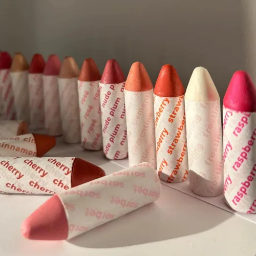 Miniatura 9 de Axiology Crayones multibarra para ojos, labios, mejillas, bálmicos, juego de regalo dúo, cremoso, construible, ligero, hidratante, rubor, barra