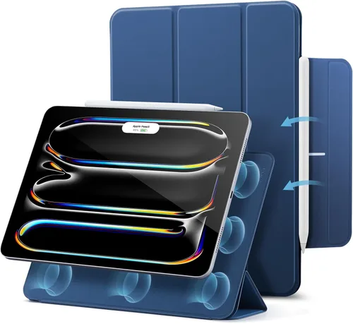 Miniatura 20 de ESR Funda para iPad Pro de 11 pulgadas, iPad Pro 11 Funda Folio (2022/2021/2020, 4ª/3ª/2ª generación), conexión magnética conveniente, soporte de 2