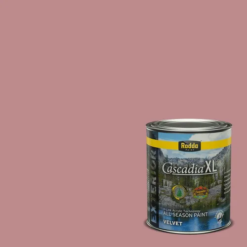 Miniatura 72 de Rodda Paint CASCADIA XL - Pintura e imprimación satinada para exteriores en uno, cuarto de galón, blanco abstracto