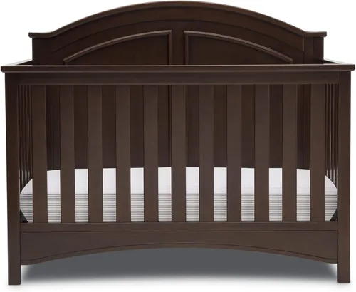 Miniatura 16 de Delta Children Perry, cuna convertible 6 en 1, con certificado Greenguard Gold, color blanco Bianca