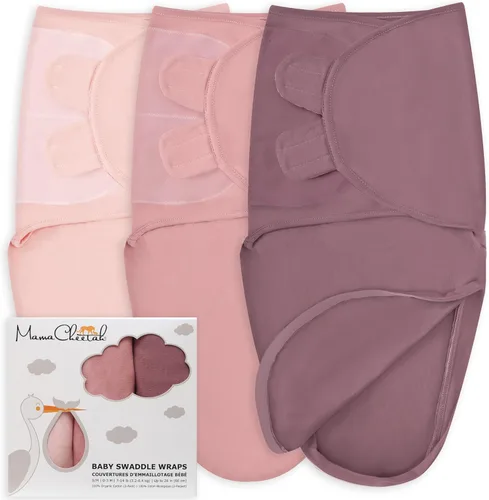 Miniatura 33 de Mama Cheetah Saco de envolver para bebés prematuros, saco de dormir orgánico para bebés prematuros, manta para envolver prematuros, envolturas