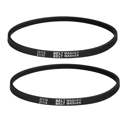 12112425 Kit de correa de repuesto compatible con Maytag, AP4011179, PS2005284, bomba y accionamiento de correa de lavadora (211125 y 211124)