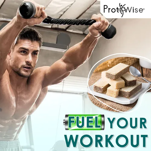 Miniatura 6 de ProtiWise Obleas de chocolate con alto contenido de proteínas, bajas en carbohidratos, bajas en azúcar, Keto Friendly, 0.55 onzas de proteína, alta