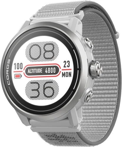 Miniatura 10 de COROS APEX 2 Series - Reloj GPS para Exteriores, Titanio Zafiro de 1.2", Navegación en la Muñeca, Mapas sin Conexión, Monitor de Frecuencia Coral