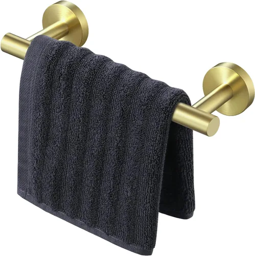 Miniatura 14 de Toallero KES para toalla de baño, cocina, mano, paños para trastes, hecho de acero inoxidable a prueba de óxido, montaje de pared, SUS304, 12