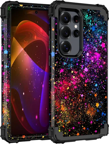 Miniatura 36 de Casetego Funda para Galaxy A16 5G, Tres Capas de Alta Resistencia Robusta a Prueba de Golpes, Protección Completa Rugosa de PC Duro + Parachoques