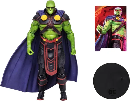 Miniatura 6 de McFarlane Toys - DC Multiverse Martian Manhunter Figura de acción de 7" con accesorios