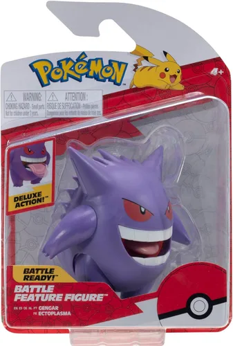 Miniatura 2 de Pokémon Figura de batalla con función de 4.5" - Gengar