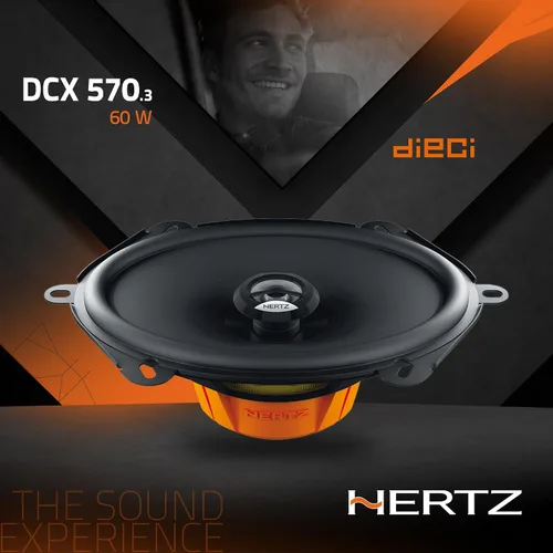 Miniatura 3 de HERTZ Dieci Series DCX-5703 Altavoces coaxiales bidireccionales 5x7 - Par