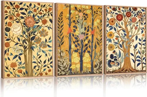 Miniatura 12 de Arte de Pared de Lienzo Enmarcado con Grandes Pinceladas Abstractas, Decoración de Pared Azul Marino Neutro, Pintura de Pared Moderna en Tonos