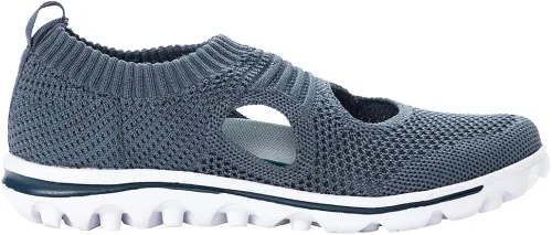 Miniatura 4 de Propet Mujeres TravelActiv Avid Slip On Walking Walking Zapatillas de deporte - Negro