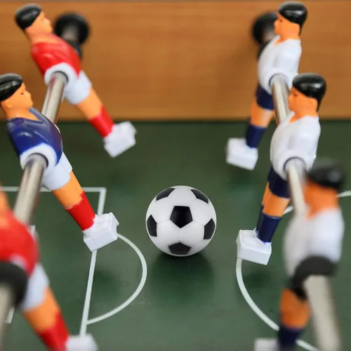 Miniatura 6 de Coopay 12 pelotas de futbolín de 1.41 pulgadas (1.417 in), pelotas de repuesto de fútbol de mesa, multicolor, oficiales, con una bolsa de cordón