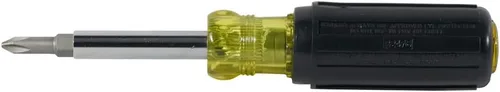 Miniatura 3 de Klein Tools 32476 - Destornillador multicabezal/llave de tuerca 5 en 1 con 2 ranuradas, 2 Philips y 1 punta de llave de tuerca