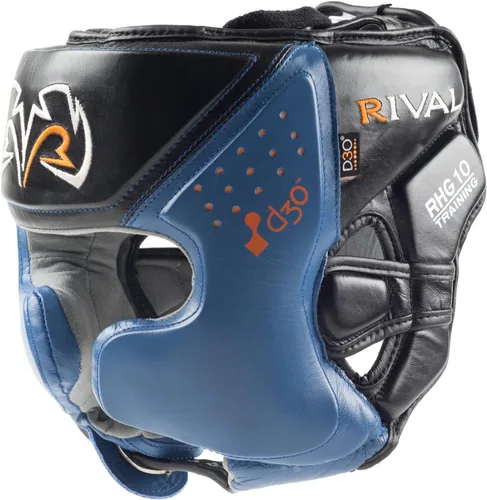 Miniatura 6 de RIVAL Boxeo RHG10 Intelli-Shock Headgear, D3O acolchado frontal y lateral, ajuste de gancho y bucle trasero con encaje en la parte superior