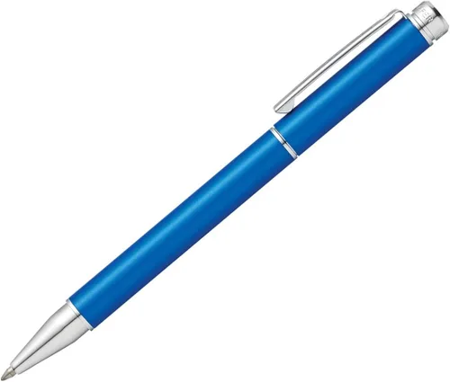 Miniatura 2 de Sheaffer 200 Bola de ruedas cromada, azul metálico mate (E1915551)