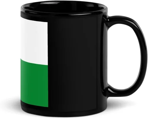 Miniatura 3 de Bandera de Ocaña Norte de Santander - Taza de café de cerámica negra