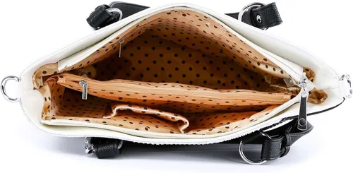 Miniatura 4 de Bolso de mano brillante grande de cuero para mujer, extra grande