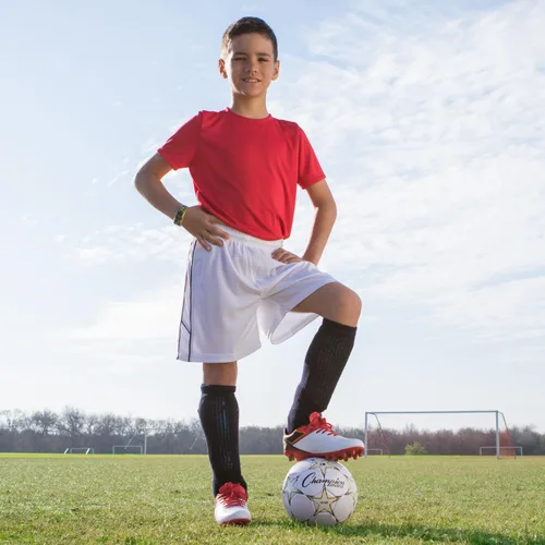 Miniatura 6 de Champion Sports Balón de fútbol Viper - Pelota de entrenamiento de TPU suave al tacto en tamaños 3,4,5 para jugar en interiores y exteriores