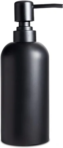 Dispensador de jabón – Botella de resina recargable para champú, gel de ducha, loción, jabón – Accesorios decorativos modernos para cocina, baño,
