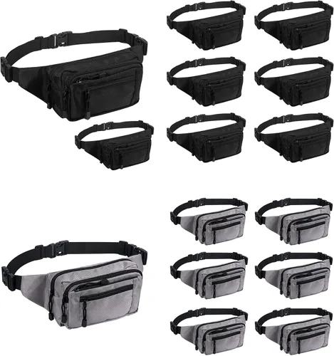 Riñonera transparente aprobada por estadios para mujeres, para el trabajo, bolsa de cintura multiusos para viajes y eventos deportivos, 2 colores.,