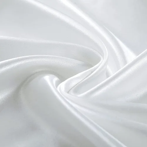 Miniatura 3 de Homiest Sábana Plana de Satén Blanco - Ropa de Cama de Colchón Full de Lujo y Ultra Suave