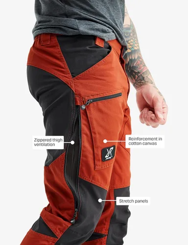 Miniatura 4 de RevolutionRace Mens Nordwand Pro Pants, Durable and Ventilated Pants for All Outdoor Activities