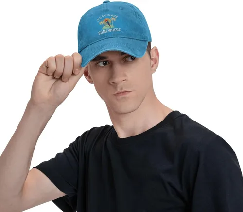 Miniatura 47 de Philysonic 5 Oclock Somewhere Hat It is 5 Oclock Somewhere Hat Gorra de béisbol para mujer, gorra de moda