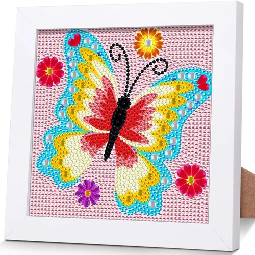 Miniatura 15 de Kits de pintura de diamante JATOK para adultos y niños, girasoles 5D DIY arte de diamante 5D taladro completo de gemas, imágenes de arte