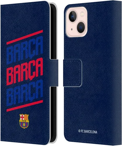 Miniatura 11 de Head Case Designs Funda de piel con licencia oficial del FC Barcelona Barca Crest Graphics para iPhone 11
