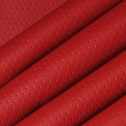 Miniatura 5 de Tela de Tapicería de Vinilo Marino Patrón Diamante Rojo Brillante 54" de Ancho por Yarda Barco Auto