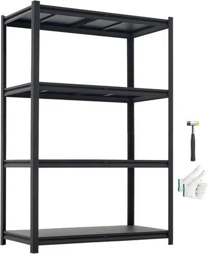 Miniatura 13 de VEVOR Storage Shelves, 5-Tier Adjustable, 2000 lbs Capacity, Heavy Duty Garage Storage Shelving Unit, Metal Utility Rack Shelf, for Kitchen Pantry