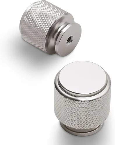 Miniatura 19 de Paquete de 10 tiradores para gabinete de cocina, tiradores mate negro y bronce champán, tiradores de cajón estriados negros, herrajes de cocina