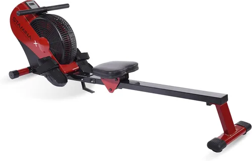Miniatura 10 de Stamina ATS Máquina de remo de aire con aplicación de entrenamiento inteligente, máquina de remo plegable con resistencia dinámica al aire