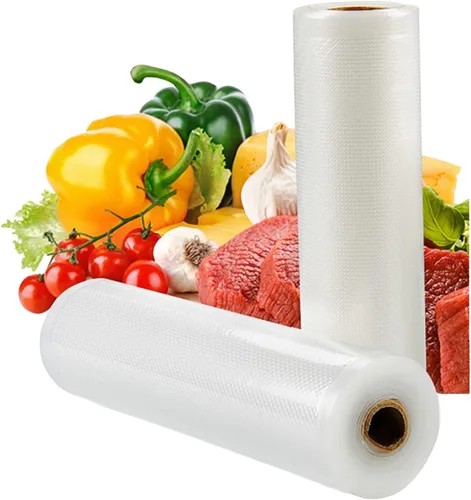 Rollos de bolsas selladoras al vacío, paquete de 2 unidades de 10 pulgadas x 16.4 pies, grado comercial, resistentes, sin BPA, ideales para