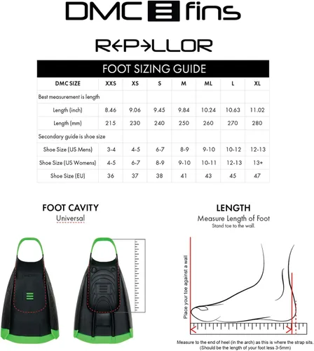 Miniatura 2 de DMC Repellor Silicone Swimfins - Modelo MRose Rosa Negro - ML