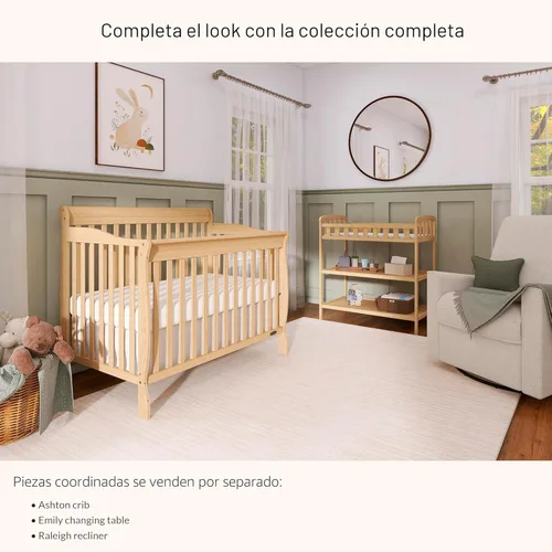 Miniatura 7 de Mesa cambiadora para bebés Dream On Me Emily, Natural