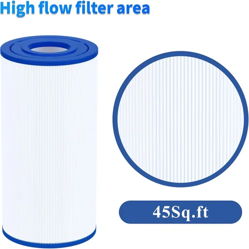 Miniatura 5 de Cryspool® 05005 Filtro compatible con C-5345, R173584, 817-0014, PLBS50/-M, FC-2970, PLBS50, Cartucho de filtro de spa de 45 pies cuadrados, paquete